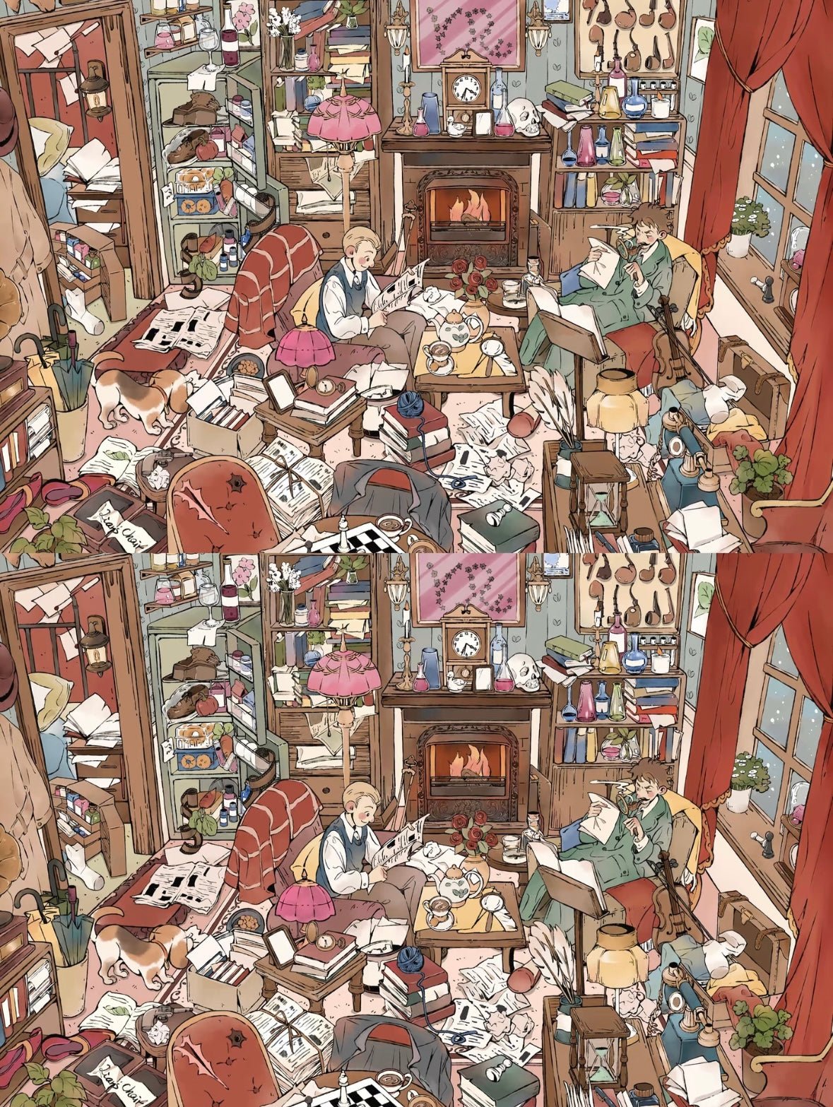 Vol. 2 Detective Agency Black Crow Tavern - L - JoyJollyCrafts
