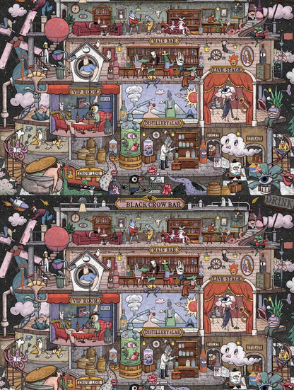 Vol. 2 Detective Agency Black Crow Tavern - L - JoyJollyCrafts