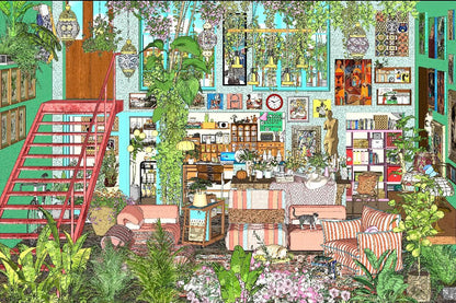 Vol. 2 Green Wilderness Art Residence - M - JoyJollyCrafts