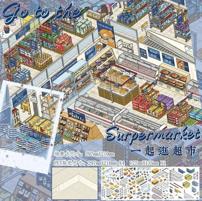 Vol. 2 Grocery Shopping Together Chungking Mansion New Town District Old Town Street - L - JoyJollyCrafts