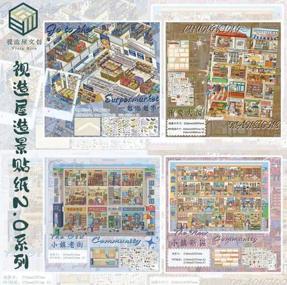 Vol. 2 Grocery Shopping Together Chungking Mansion New Town District Old Town Street - L - JoyJollyCrafts