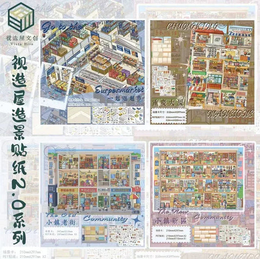 Vol. 2 Grocery Shopping Together Chungking Mansion New Town District Old Town Street - L - JoyJollyCrafts