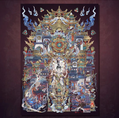 Vol. 2 Leiyin Temple Echoes of a Thousand Years - L - JoyJollyCrafts