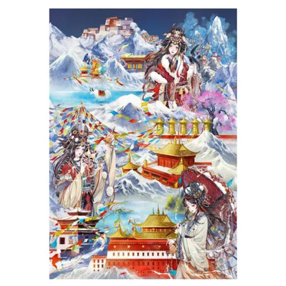 Vol. 2 Leiyin Temple Echoes of a Thousand Years - L - JoyJollyCrafts
