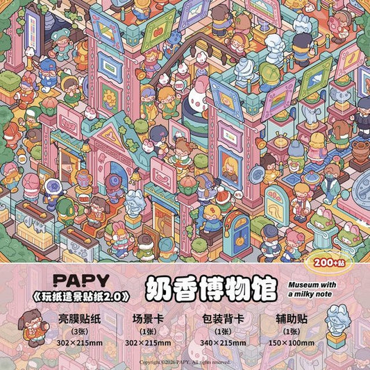 Vol. 2 New Additions DaKaDaDaDa Milky Aroma Museum - L - JoyJollyCrafts