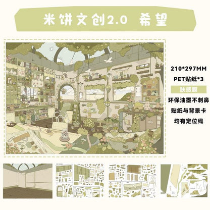 Vol. 2 Series 1 Koran Apartment Leisure Time Cabin Hope Breaking Cocoon - L - JoyJollyCrafts