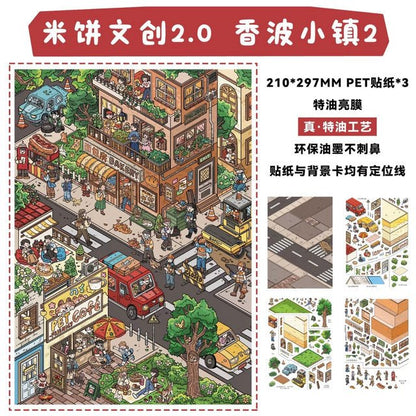 Vol. 2 Shampoo Town 2 Chill & Cozy Pretend Play Alternate Dimension - L - JoyJollyCrafts