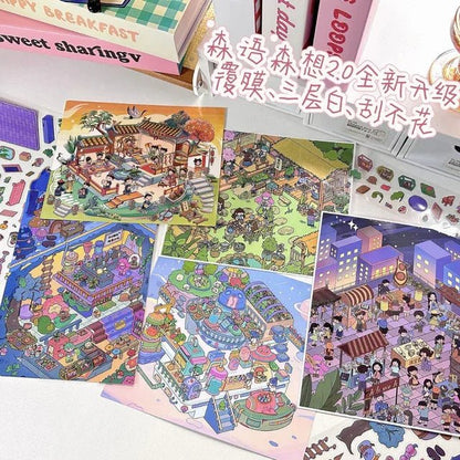 Vol. 2 Underground Flower Cultivation Base Space Farm Destiny Courtyard Reborn as the Empress in the Palace Rooftop Fortune Telling Stand - M - JoyJollyCrafts