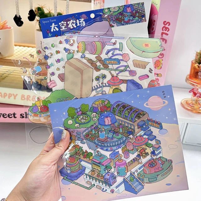 Vol. 2 Underground Flower Cultivation Base Space Farm Destiny Courtyard Reborn as the Empress in the Palace Rooftop Fortune Telling Stand - M - JoyJollyCrafts