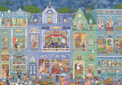 Vol. 21 Four Seasons in the Rainy Alley Rainy Days in the Fog City Hiding from Rain Under the Sea at Night Kansai Plum Rain Season After the Monsoon in Nanyang - L - JoyJollyCrafts