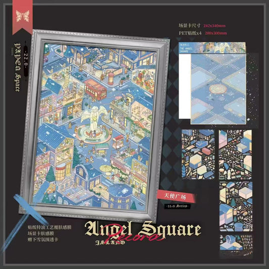 Vol. 22 Angel Square Dolphin Bay Island - XL - JoyJollyCrafts