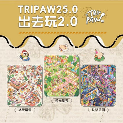 Vol. 25 Outing Vol. 2 Pet Star Show Ice & Snow Skiing Bathhouse Paradise - L - JoyJollyCrafts