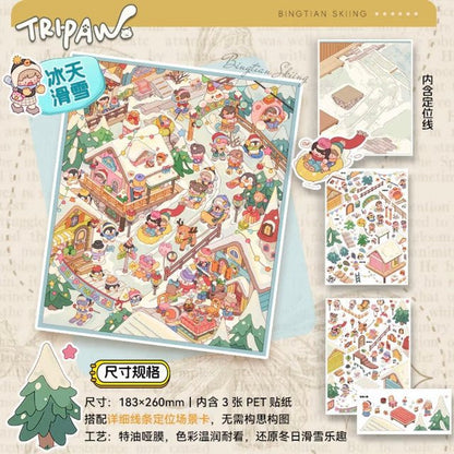 Vol. 25 Outing Vol. 2 Pet Star Show Ice & Snow Skiing Bathhouse Paradise - L - JoyJollyCrafts
