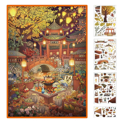 Vol. 25 Tea Brewing Fragrant Flowing Carp - L - JoyJollyCrafts