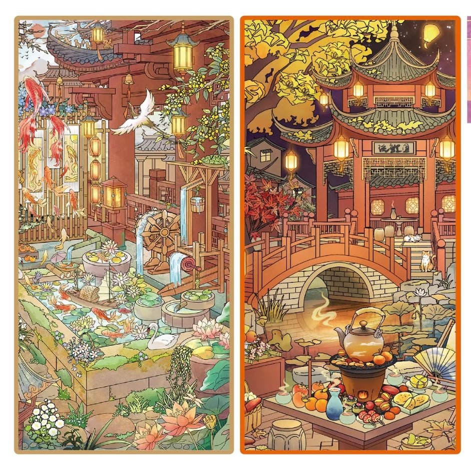 Vol. 25 Tea Brewing Fragrant Flowing Carp - L - JoyJollyCrafts