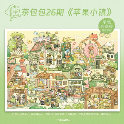 Vol. 26 Apple Town Count Cocoa - L - JoyJollyCrafts