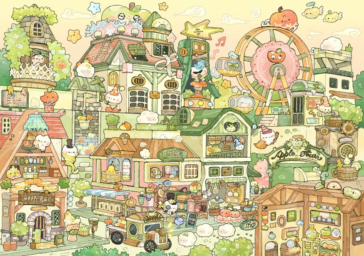 Vol. 26 Apple Town Count Cocoa - L - JoyJollyCrafts