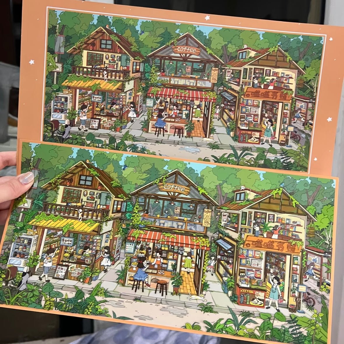 Vol. 26 Flower, Bird and Fish Market Forest Shop - XL - JoyJollyCrafts