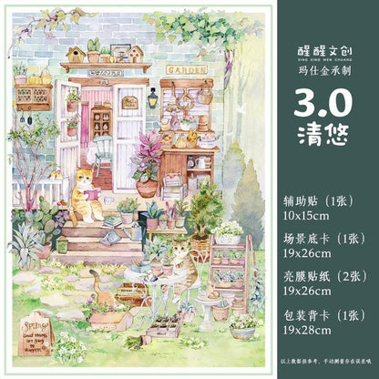 Vol. 3 Leisure Gardening Tranquil Ease Innocent Dreams Sweet Gathering - L - JoyJollyCrafts