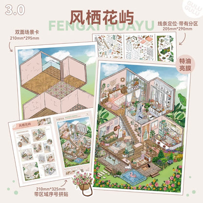 Vol. 3 Remastered Phoenix Perch Flower Isle Underwater Room BISQUE DOLL Home - L - JoyJollyCrafts