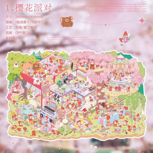 Vol. 31 Sakura Party + Strawberry Party - JoyJollyCrafts