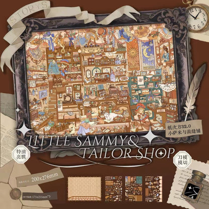 Vol. 32 Little Sammy and the Secret Room Little Sammy and the Tailor Shop - L - JoyJollyCrafts