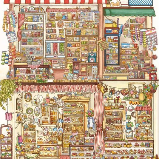 Vol. 32 Vintage Snack Shop Dessert Bakery - L - JoyJollyCrafts