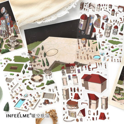 Vol. 35 My Little House Tomorrow's Banquet Steampunk Castle - L - JoyJollyCrafts