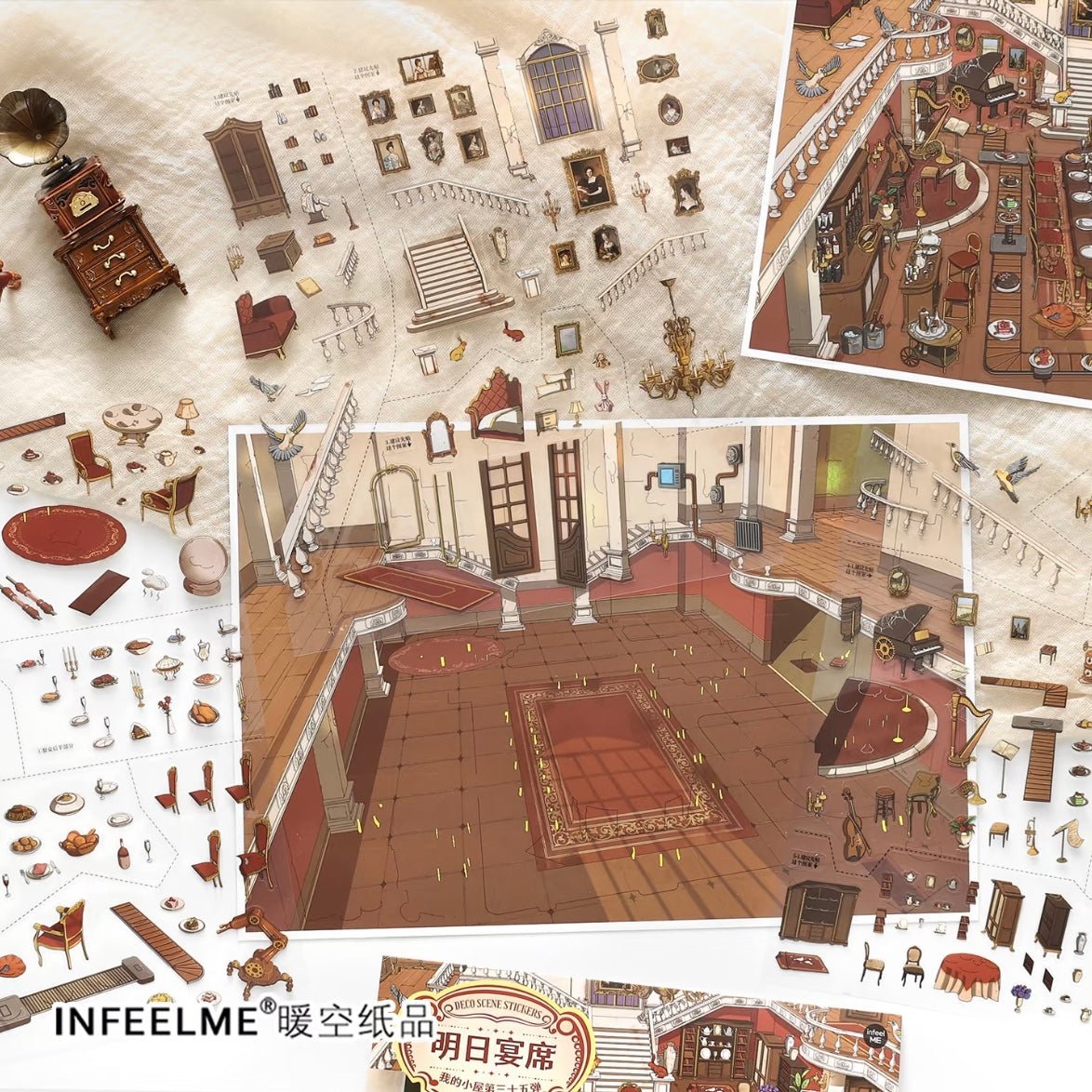 Vol. 35 My Little House Tomorrow's Banquet Steampunk Castle - L - JoyJollyCrafts