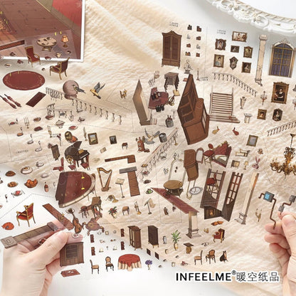 Vol. 35 My Little House Tomorrow's Banquet Steampunk Castle - L - JoyJollyCrafts