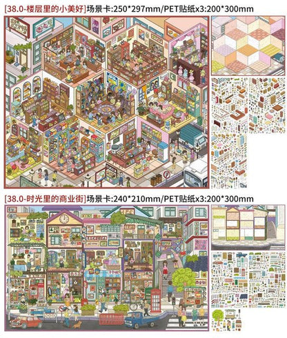 Vol. 38 Commercial Street Through Time Little Joys Within the Floors - L - JoyJollyCrafts