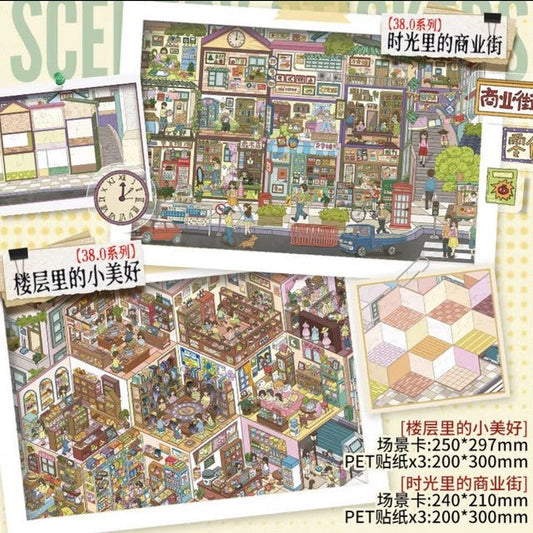 Vol. 38 Commercial Street Through Time Little Joys Within the Floors - L - JoyJollyCrafts