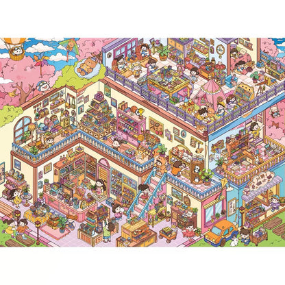 Vol. 4 Cloud Handicraft Studio Kawano Pizza Shop Stroll around the food court - XL - JoyJollyCrafts
