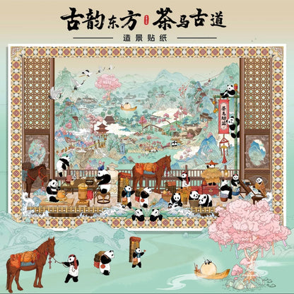Vol. 4 Peach Blossom Wonderland Hundred Birds Oriental Heritage Tea Horse Road - L - JoyJollyCrafts