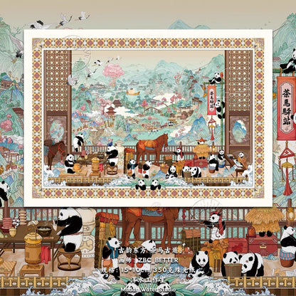 Vol. 4 Peach Blossom Wonderland Hundred Birds Oriental Heritage Tea Horse Road - L - JoyJollyCrafts