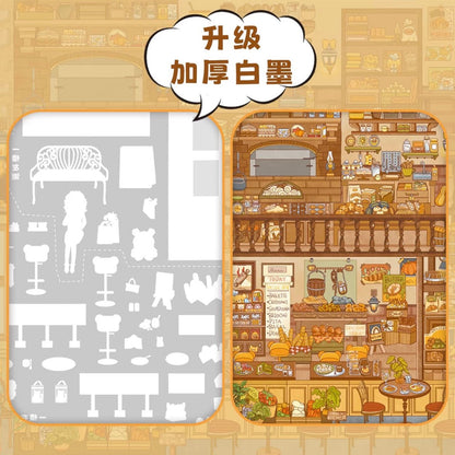 Vol. 40 Cozy Bread Bakery Seaside General Store - L - JoyJollyCrafts