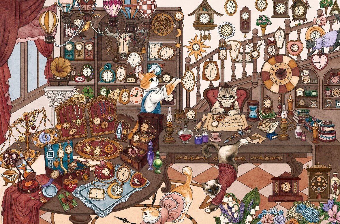 Vol. 47 Meow's Ticktock Workshop Mr. Rabbit's General Store - L - JoyJollyCrafts