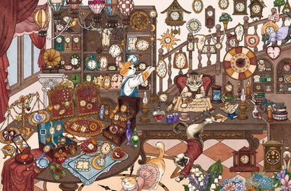 Vol. 47 Meow's Ticktock Workshop Mr. Rabbit's General Store - L - JoyJollyCrafts