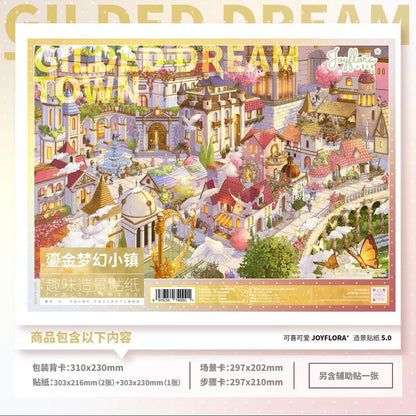 Vol. 5 Gilden Floral Castle Gilden Dream Town - XL - JoyJollyCrafts