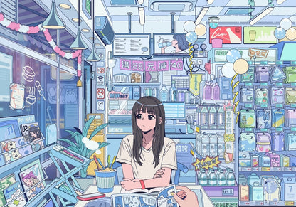 Vol. 5 Half-Day Leisure Series Green Room Convenience Store on a Rainy Night Bubble Dream Afternoon Rest Melody of Time - L - JoyJollyCrafts