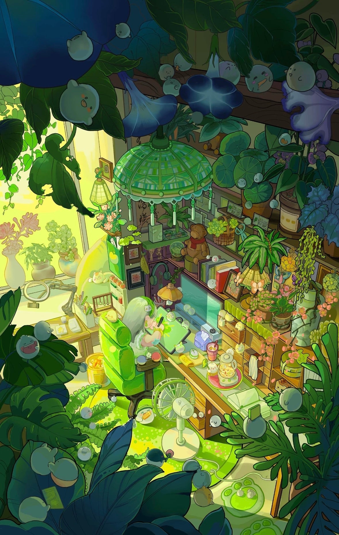 Vol. 5 Plant Healing Cottage Flea Market Bustle - L - JoyJollyCrafts