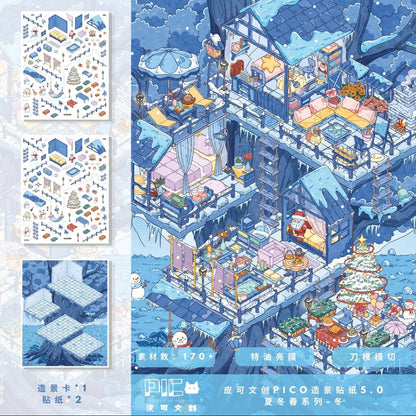 Vol. 5 Summer, Winter, Spring Series Summer Winter Spring - L - JoyJollyCrafts