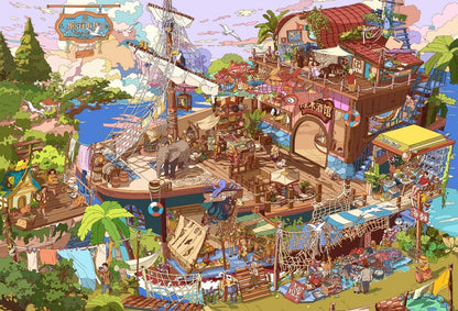 Vol. 5 Underwater Town Nautical Market - XL - JoyJollyCrafts