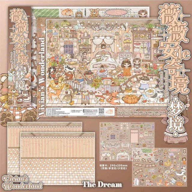 Vol. 6 Birth Dream Birthday Peach Blossom Paradise - L - JoyJollyCrafts