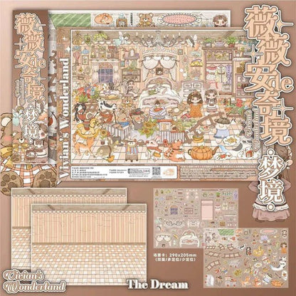 Vol. 6 Birth Dream Birthday Peach Blossom Paradise - L - JoyJollyCrafts