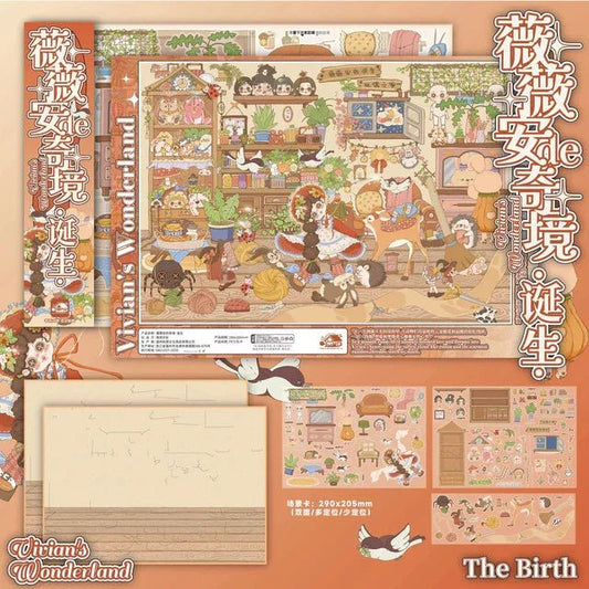 Vol. 6 Birth Dream Birthday Peach Blossom Paradise - L - JoyJollyCrafts