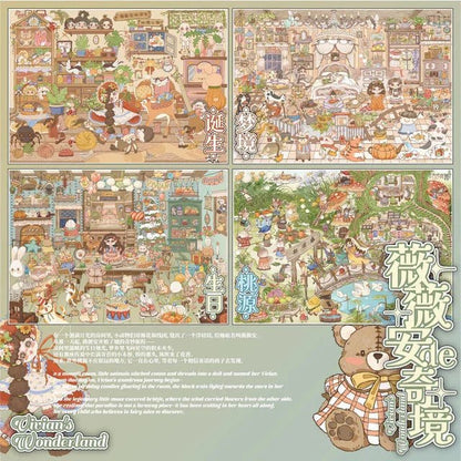 Vol. 6 Birth Dream Birthday Peach Blossom Paradise - L - JoyJollyCrafts