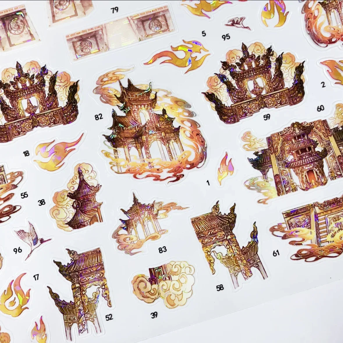 Vol. 6 Heavenly Palace New Year Celebration Art - L - JoyJollyCrafts