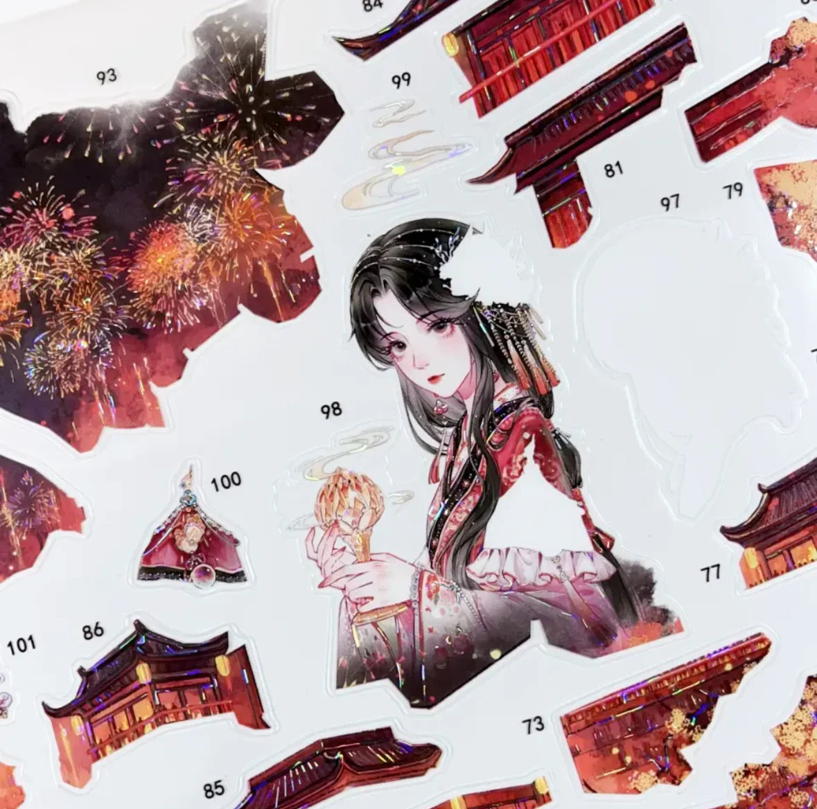 Vol. 6 Heavenly Palace New Year Celebration Art - L - JoyJollyCrafts