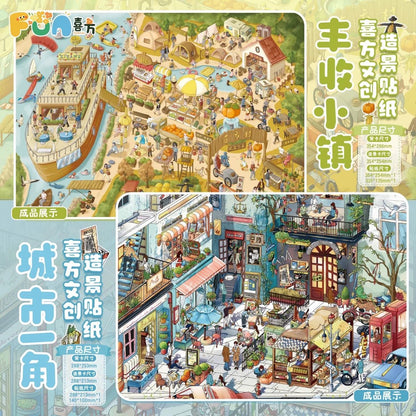 Vol. 6 Shibaifu Department Store Fashion Building A Corner of the City Harvest Town - XL - JoyJollyCrafts